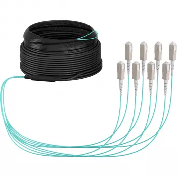 Cablu trunk EFB Elektronik U-DQ ZN BH OM3 8G 1x8 SC-SC 30m Dca LSZH - 30 m O8321S30OM3