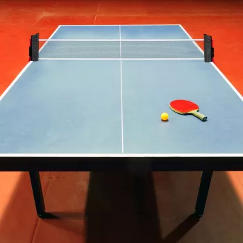 Set plasă de tenis de masă RELAXDAYS cu fixare cu clemă, negru 10025041_0