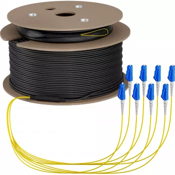 Cablu trunk EFB Elektronik U-DQ ZN BH OS2 8E 1x8 LC-LC 80m Dca LSZH - 80 m O8322S80OS2