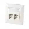 Set cadru din fibră optică EFB ET-25085FO pentru 2x E2000, SC Simplex, LC Duplex, RAL 9010