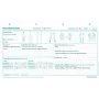 Formulare BOI Dokutech documentare durere, A4, 50 file, file detașabile, alb 9206-00239