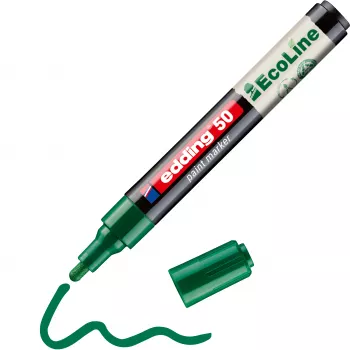 Marker pentru lac Edding 50 EcoLine verde 2-3 mm 4-50-004