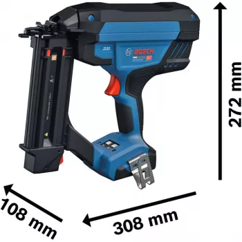 Pistol de cuie cu acumulator Bosch Professional GNH 18V-50-2M 18V (fără acumulator, albastru/negru)