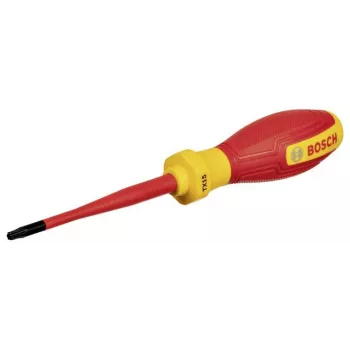 Șurubelniță VDE Bosch TX15 x 75 Professional roșu/galben (1600A02NC6)