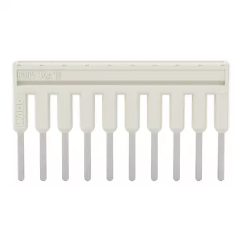 WAGO 2000-410 Insulated Jumper Bar, 10-Way, Grey