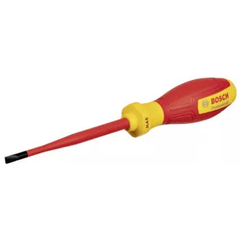 Șurubelniță cu cap plat VDE Bosch 4,5 x 100 mm Professional roșu/galben (1600A02NC2)