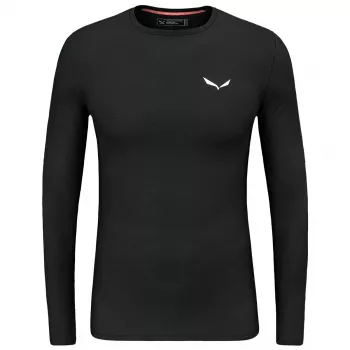 Salewa Cristallo Warm Men's Thermal Shirt - Black