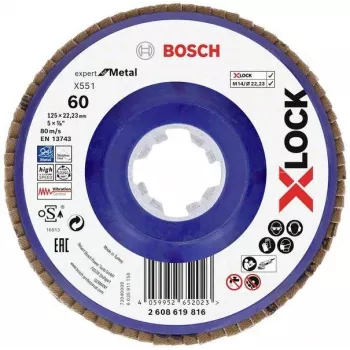 Disc diamantat de tăiere Bosch Accessories 2608619816 X-LOCK Best for Ceramic 125 mm
