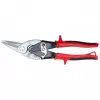 Foarfecă de tablă Gedore RED 3301741, tăiere la dreapta, 250 mm, lamă dințată, pârghie multiplicatoare, mâner din 2 componente