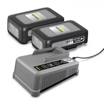 Kit de pornire Kärcher Battery Power+ 18/30 2.445-072.0 - acumulator Li-Ion 18V 3,0Ah și încărcător