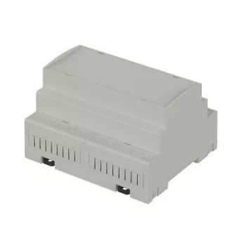 Carcasă pentru șină DIN Bopla CombiNorm-Control CNC 105.0 SET, 107 x 90 x 65,3 mm, ABS, gri deschis (RAL 7035) 65610105.S1