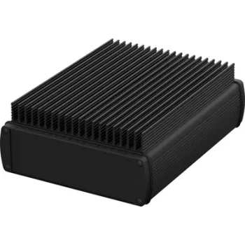 Carcasă profil din aluminiu Bopla ALUBOS_SET ABPH 1600-0200 K 169 x 200 x 52 mm neagră RAL 9005 84516200.HMT1