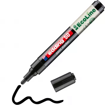 Marker pentru lac Edding 50 EcoLine negru 2-3 mm 4-50-001