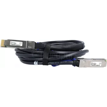 Cablu breakout DAC QSFP56 200G la 2x100G QSFP56 InfiniBand HDR BlueLAN compatibil P08242-001, 1 m, pasiv, 26 AWG P08242-001-BL