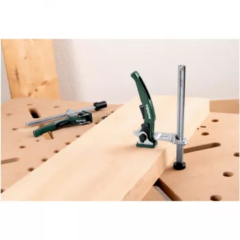 Clemă de strângere rapidă verticală Metabo pentru bancuri de lucru MWB, deschidere 155 mm, adâncime 70 mm 630139000
