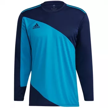 Tricou de portar adidas Squadra 21 bărbați mânecă lungă albastru/albastru marin XL GN6944*XL