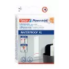 Benzi adezive Tesa Powerstrips Waterproof XL pentru până la 9 kg, albe, 9 benzi 40519-00000-00