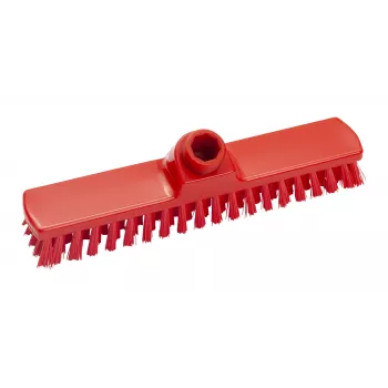 Perie de frecat Haug Bürsten FC88101 roșie din plastic, lățime 28 cm