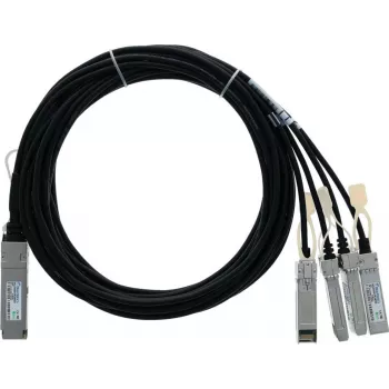 Cablu breakout direct attach pasiv BlueLAN 2m 40G QSFP la 4x 10G SFP+, compatibil Centec (CAB-Q-S-2M-CT-BL)