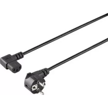 Cablu de alimentare pentru aparate reci Sygonix SY-5042710 CEE 7/7 la IEC C13 2 m negru