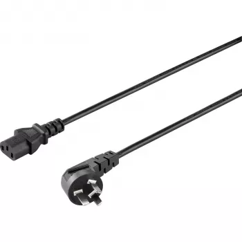 Cablu de racord pentru aparate reci Sygonix SY-5042712 negru 2,00 m