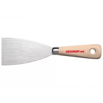 Spatulă Gedore RED, lățime 60 mm, mâner din lemn cu orificiu (3301754)