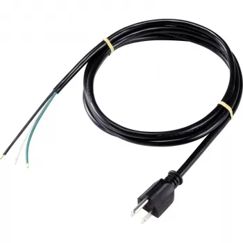 Sygonix SY-5043454 Power Connection Cable Black 2.00 m