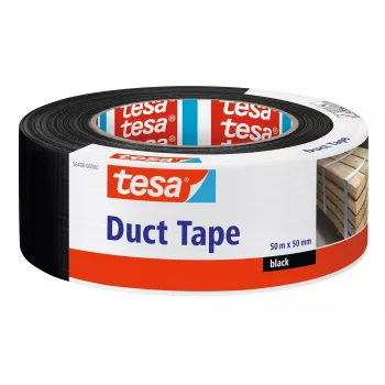Bandă textilă tesa 56498-00000-15 neagră 50 m x 50 mm