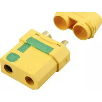 Reely RE-6685311 XT90-S Gold-Plated Anti-Spark Battery Connector Socket (1 pc)