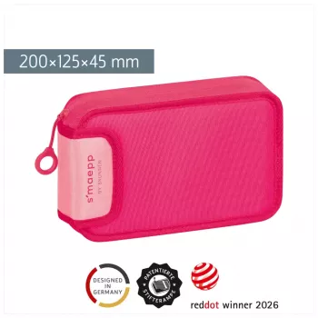 Penar umplut BRUNNEN s'maepp Colour Code, roz lalea, 17 piese, 20 x 4,5 cm (104942025)