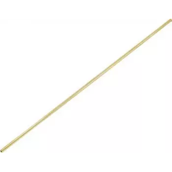 Reely Brass Tube Rod 3 mm x 500 mm, Inner Diameter 1 mm, 1 Piece RE-7083951
