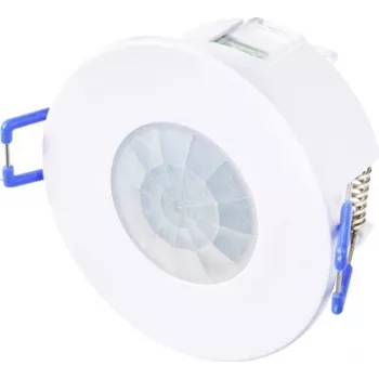 Detector de mișcare PIR de tavan Sygonix SY-5995928 360° cu releu alb IP20