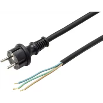 Cablu de alimentare Sygonix SY-6029112 CEE 7/7 la IEC C13 4,5 m negru