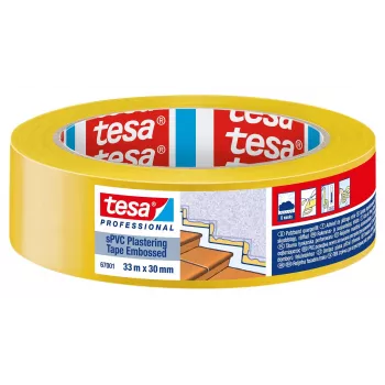 Bandă de tencuit tesa 67001-00000-00 galbenă 33 m x 30 mm