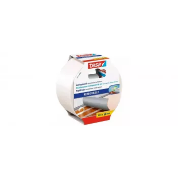Set bandă adezivă detașabilă pentru pardoseală Tesa 55731, 10 m x 50 mm, 6 role, transparent 55731-00500-11