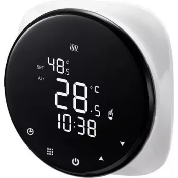 Termostat de cameră Sygonix cu montaj încastrat, program săptămânal 5 până la 35 °C (SY-4707878)