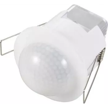 Detector de mișcare PIR de tavan îngropat Sygonix SY-6733034 360° releu alb