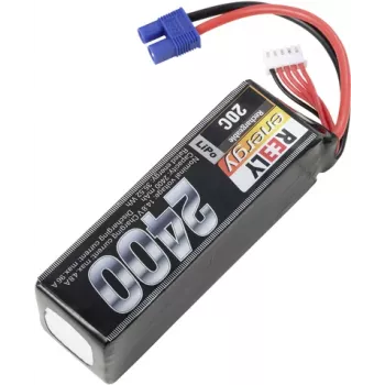 Reely LiPo Battery Pack 14.8V 2400mAh 4S 20C Softcase EC3 RE-7853466