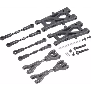 Reely RE-7083024 Wishbone Set (2 pcs) - Suspension Replacement for RC Cars