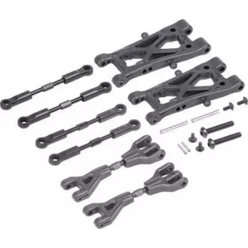 Reely RE-7083024 Wishbone Set (2 pcs) - Suspension Replacement for RC Cars