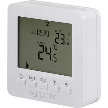 Termostat de cameră wireless Sygonix SY-6805680 SY02B05RF montaj de suprafață program săptămânal