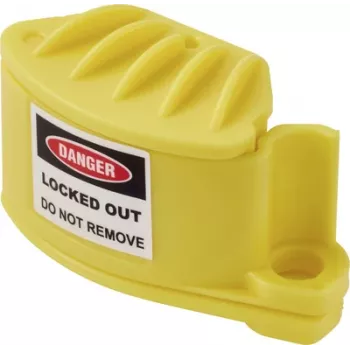 Lacăt de siguranță Sygonix SY-6872678 29 mm galben