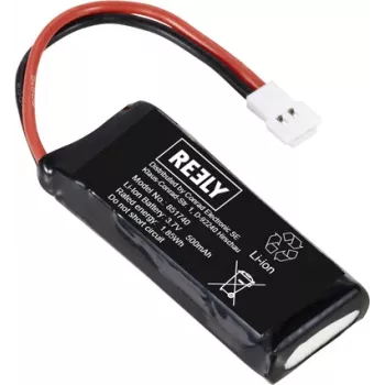 Reely Li-Ion Battery Pack 3.7V 500mAh 1S Softcase Flat Connector RE-8647968