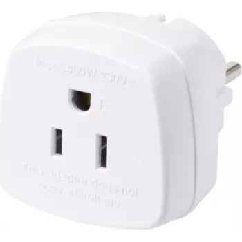 Adaptor de călătorie Sygonix SY-7062426 US la Schuko cu împământare (SY-7062426)