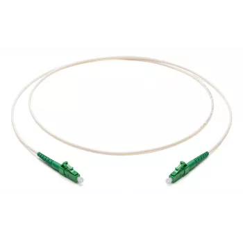 Cablu patch din fibră optică simplex Corning F222201J1Z20007M LC/APC la LC/APC, 2,0 mm, 7 m, alb