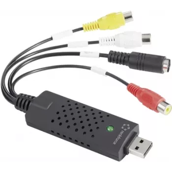 Video grabber Renkforce RF-VC-120 cu software de editare video, Plug and Play (RF-5044660)