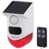 Sygonix Mini Alarm System White Red with LED PIR Motion Detector and Remote Control (SY-6515320)