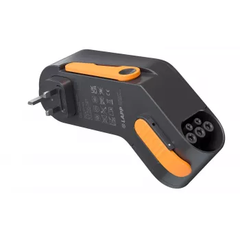 Încărcător EV LAPP MOBILITY Mobility Dock Type 2 la CEE 32A 7,4 kW Mod 2, cablu 5 m 65416