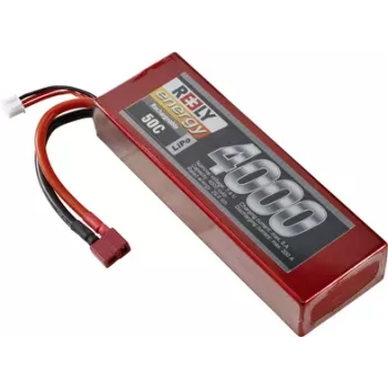 Reely LiPo Battery Pack 7.4 V 4000 mAh 2S 50C Hardcase T-Plug (RE-7856793)