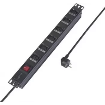 Prelungitor PDU Schuko Sygonix SY-6736982 19